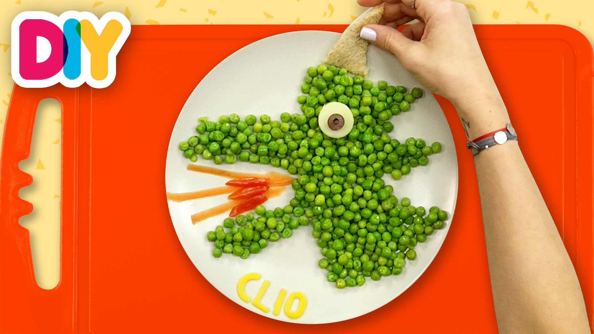 Fairytale Dragon | Green Peas Marinara Lunch