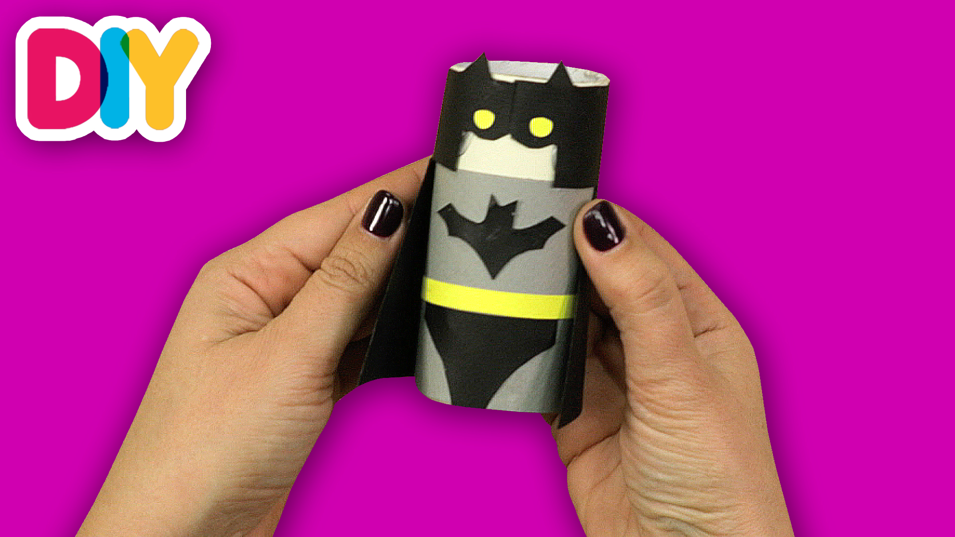 Batman | Paper Roll Craft