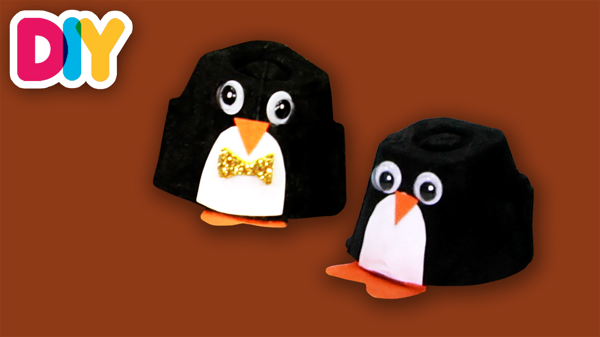 Penguin | Egg Carton Craft