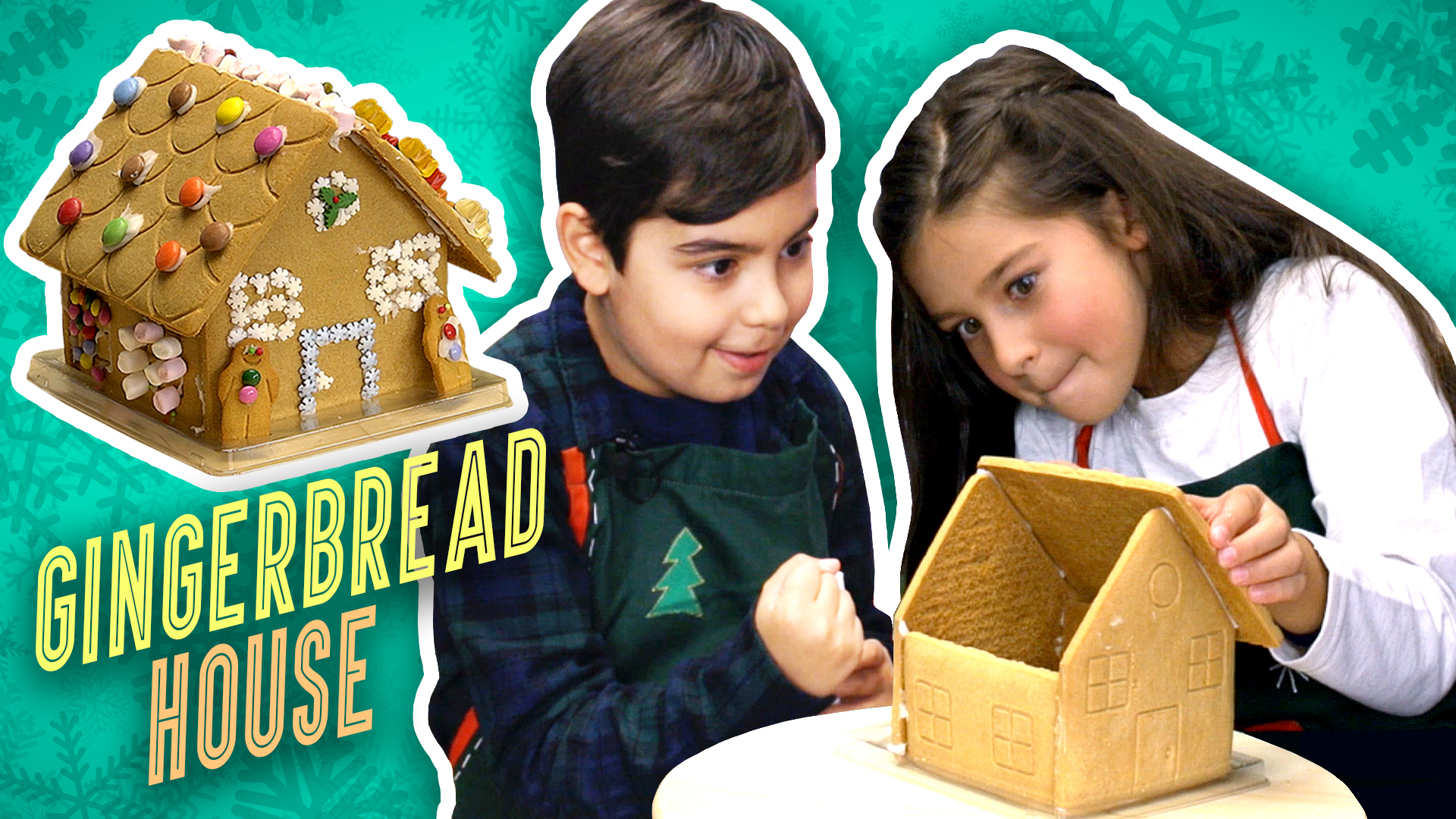 Gingerbread House | Μικροί Σκούφοι #1