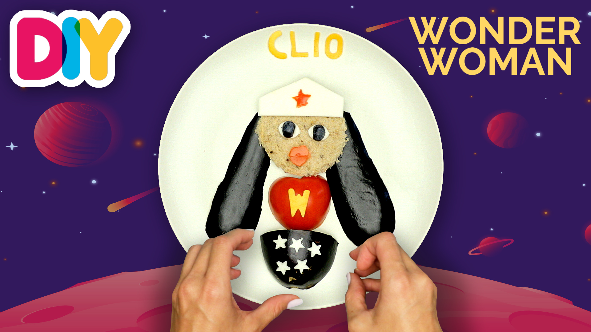 Wonder Woman | Eggplant Snack