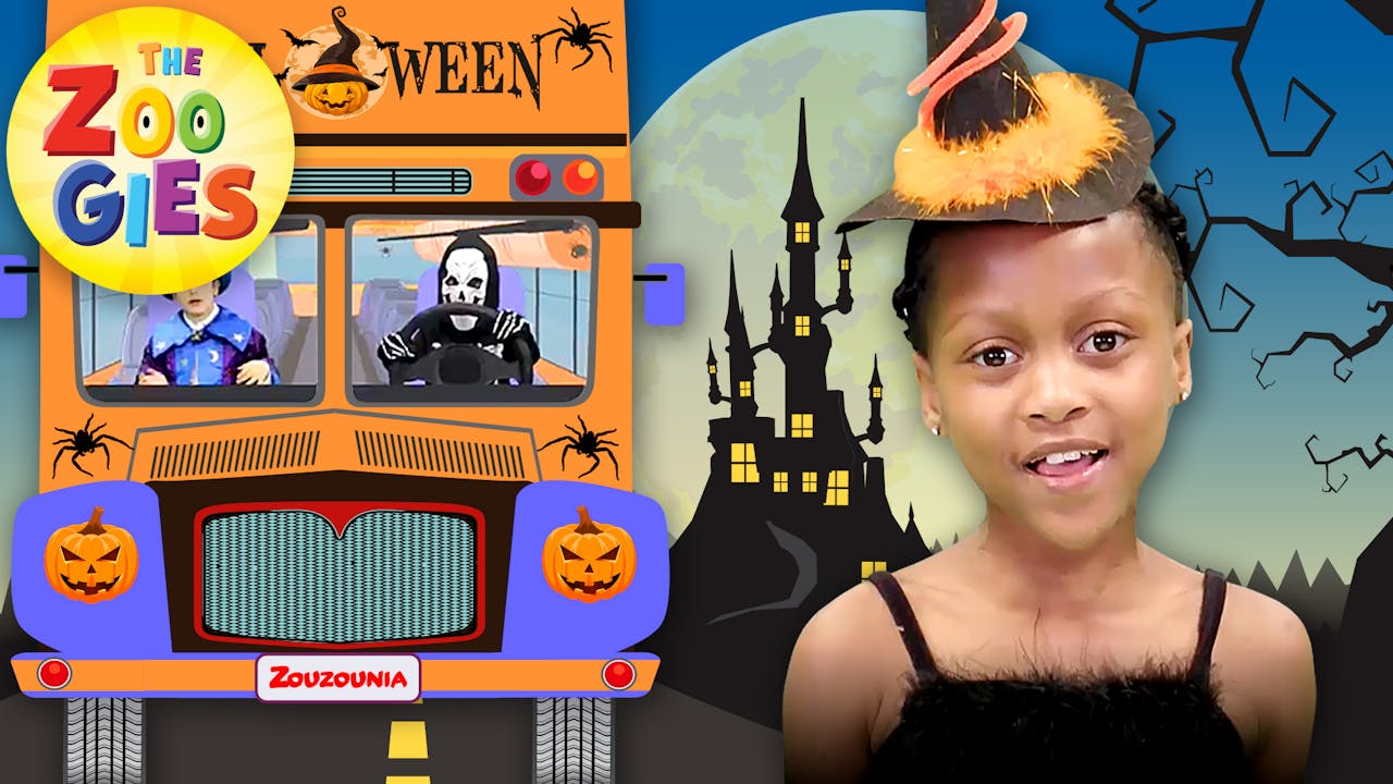 The Wheels on the Bus The Zoogies Halloween Version Zouzounia TV+