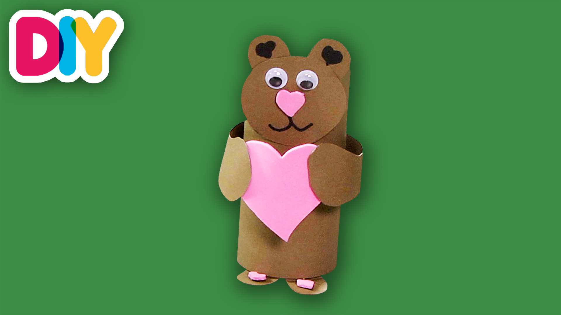 Love Bear | Paper Roll Craft