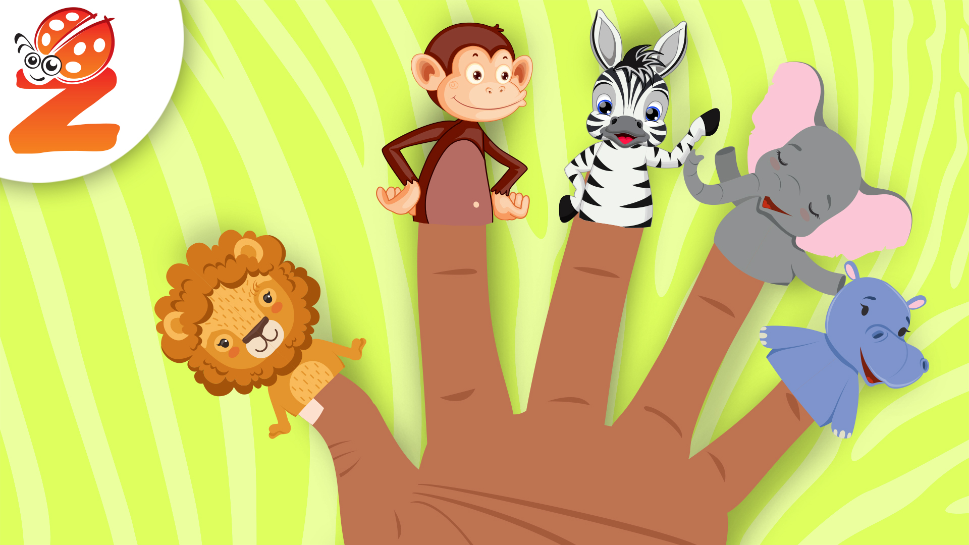 Finger Family | Savanah Version | Animated Songs