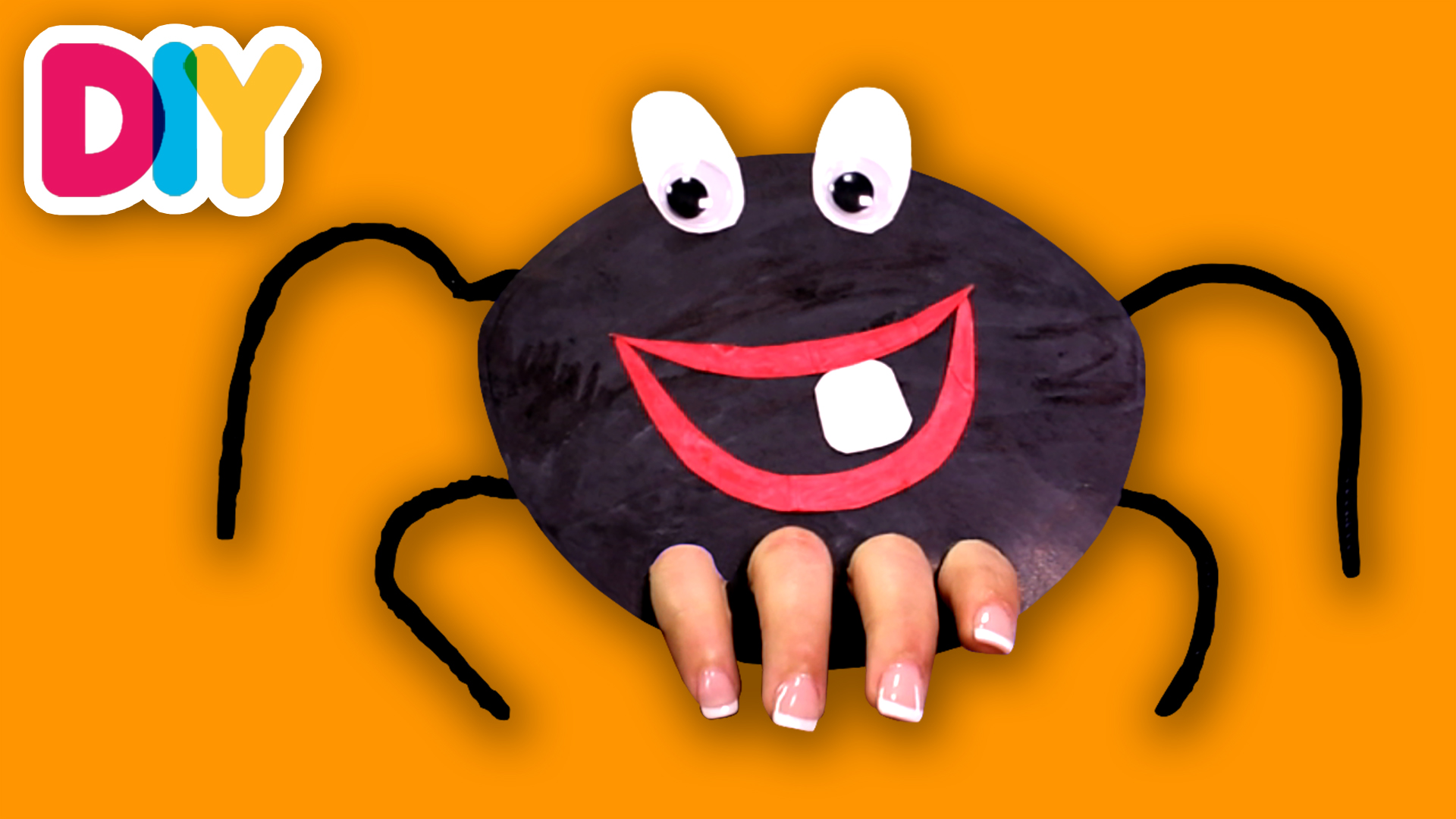 Itsy Bitsy Spider | Finger Puppet Craft