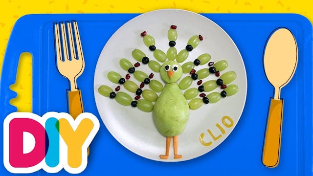 Παγώνι | Σνακ με Φρούτα