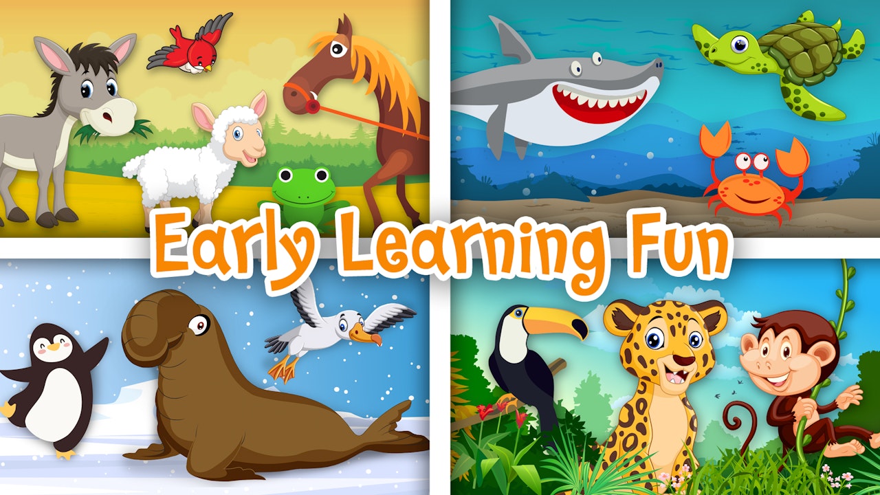 Early Learning Fun | Educational Series | Numbers, Colors and Sounds