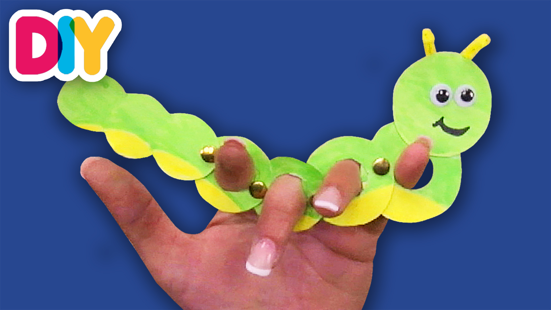 Caterpillar | Paper Plate Craft