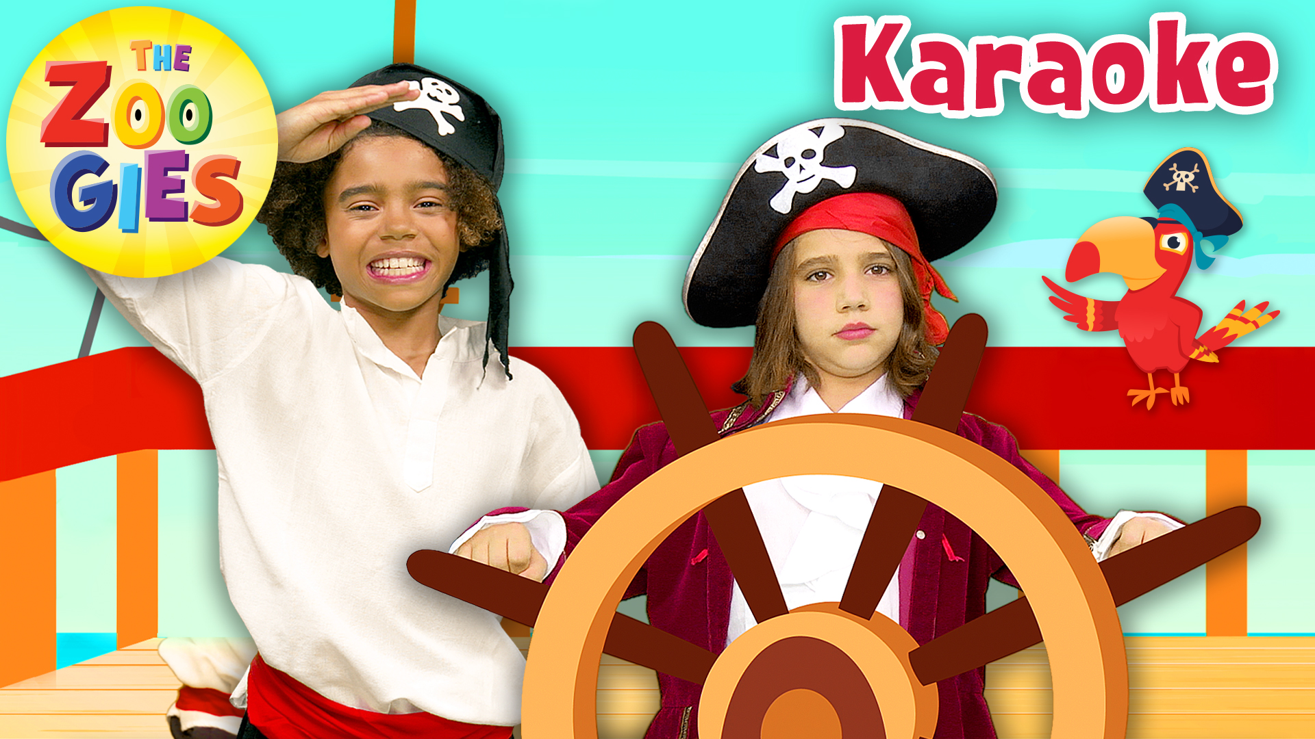 A Sailor Went To Sea - The Zoogies | Karaoke