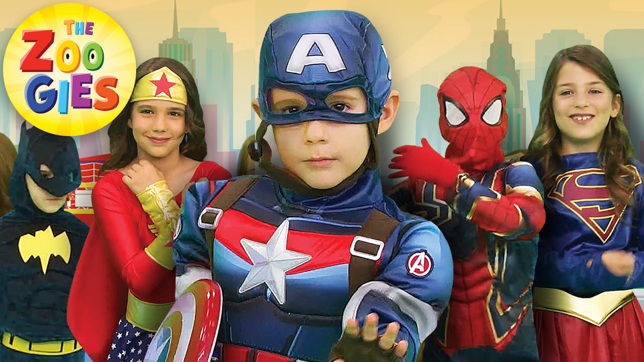 The Wheels on the Bus The Zoogies Superheroes Version Zouzounia TV+