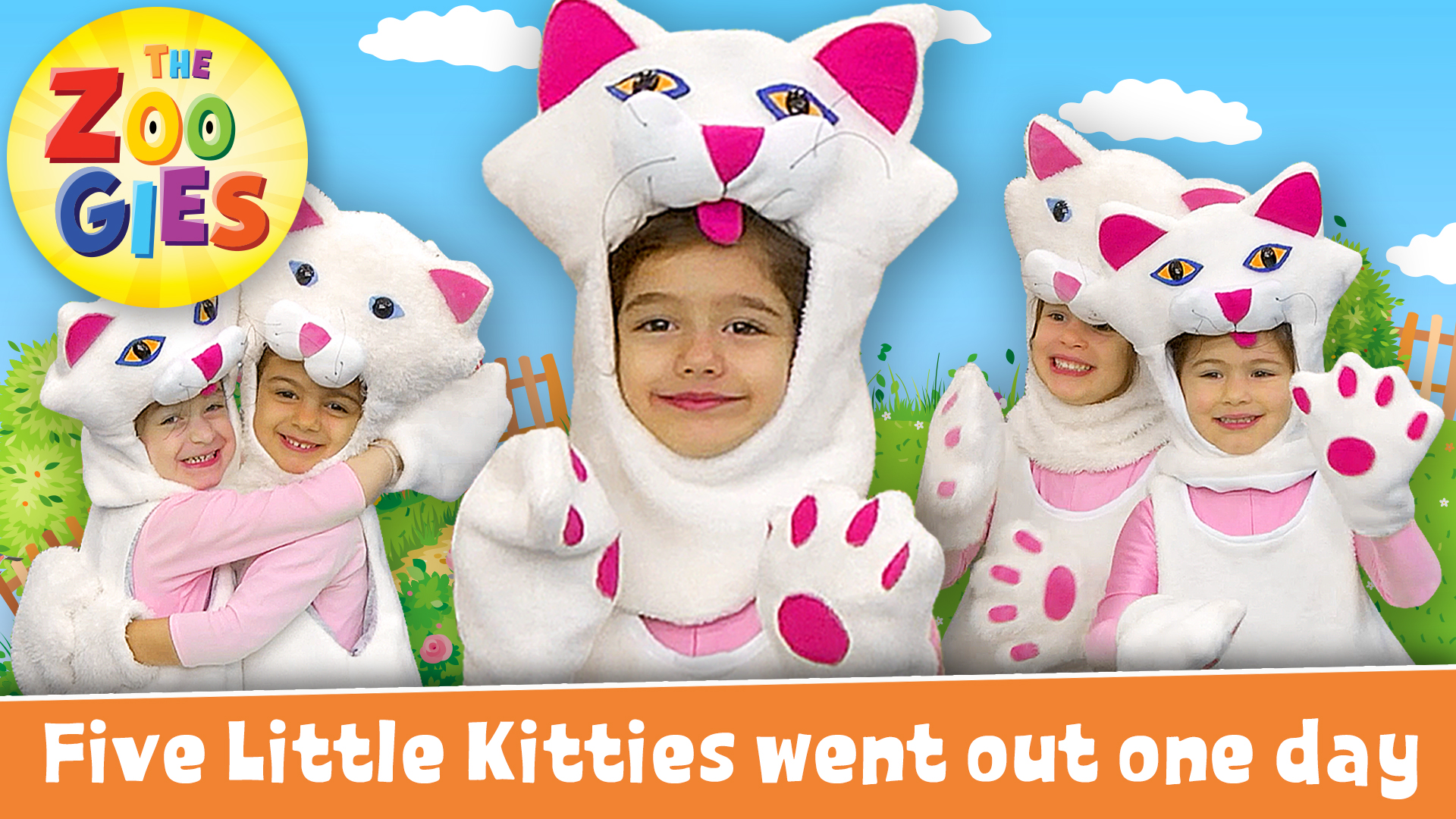 Five Little Kitties Went Out One Day - The Zoogies