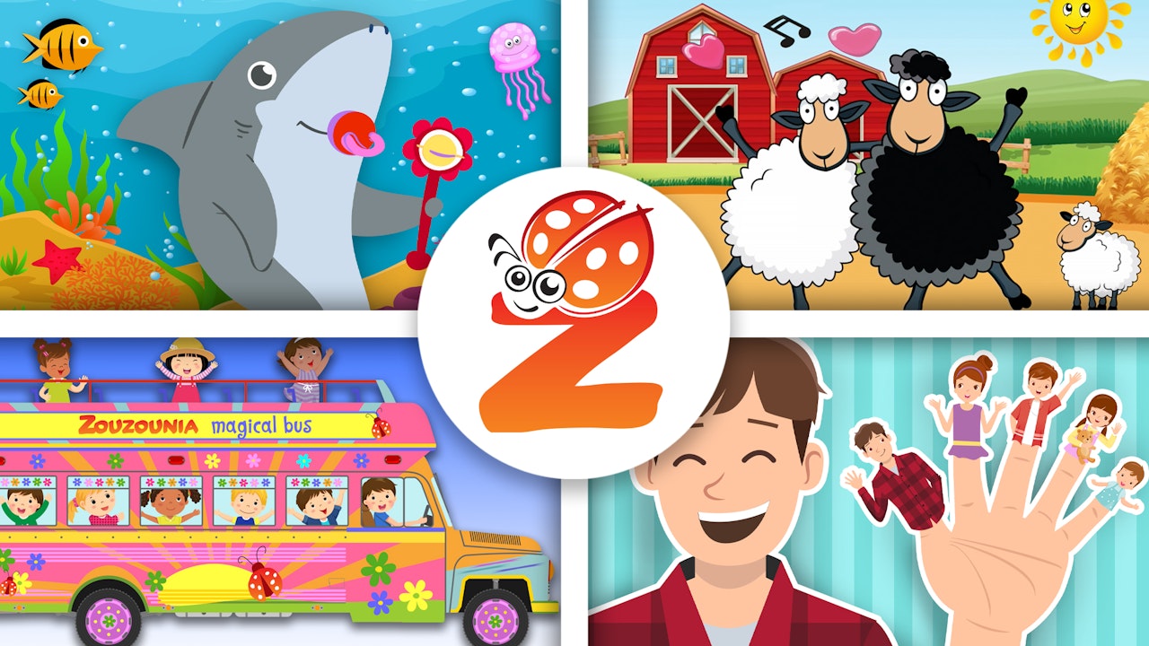 Animated Nursery Rhymes - Zouzounia TV+