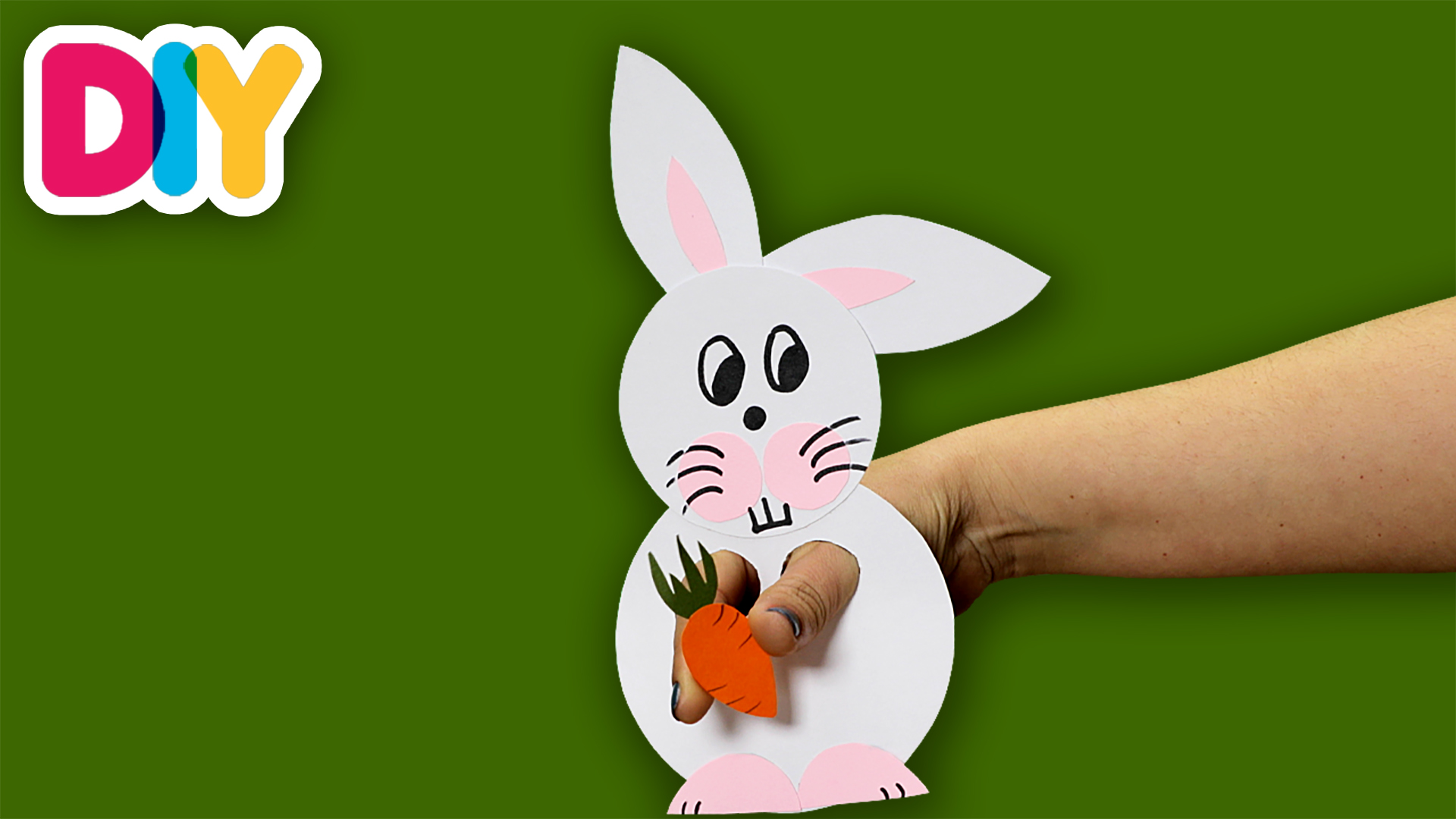 Bunny | Finger Puppet Craft