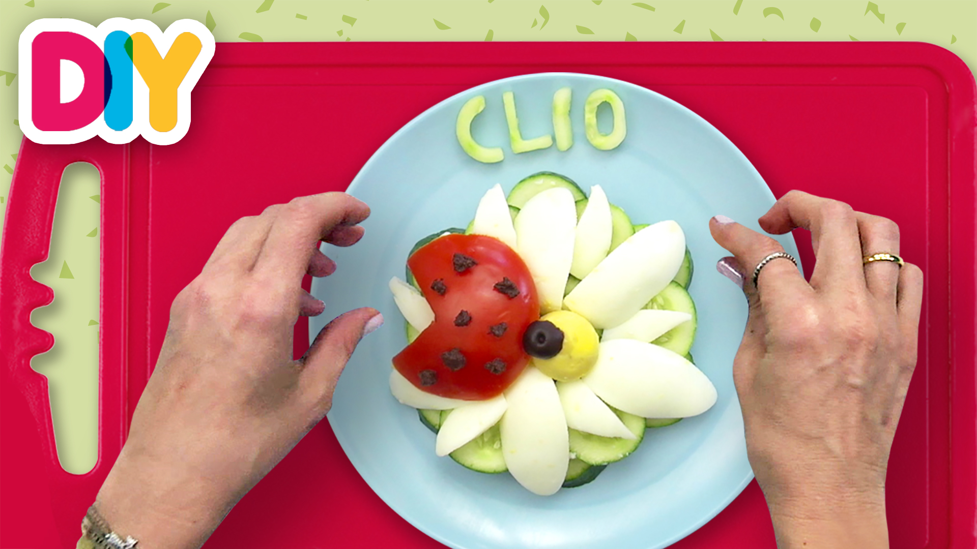 Ladybug | Egg Salad Snack