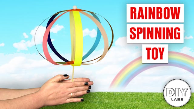 Rainbow Spinning Toy