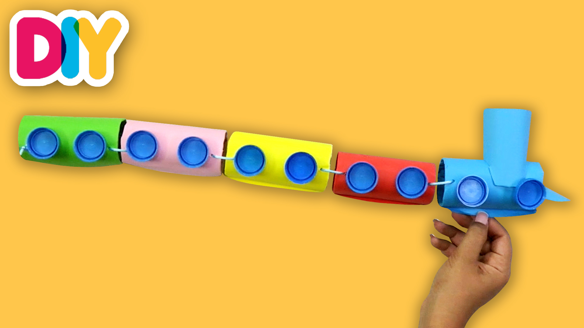 Train | Paper Roll Craft