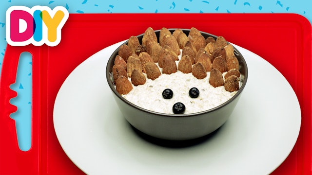 Hedgehog | Oatmeal Recipe with Almonds