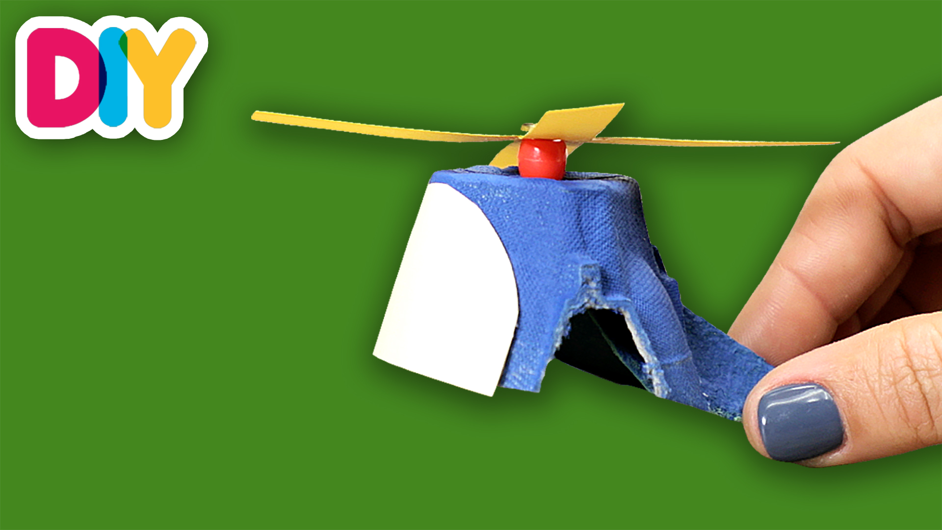 Helicopter | Egg Carton Craft