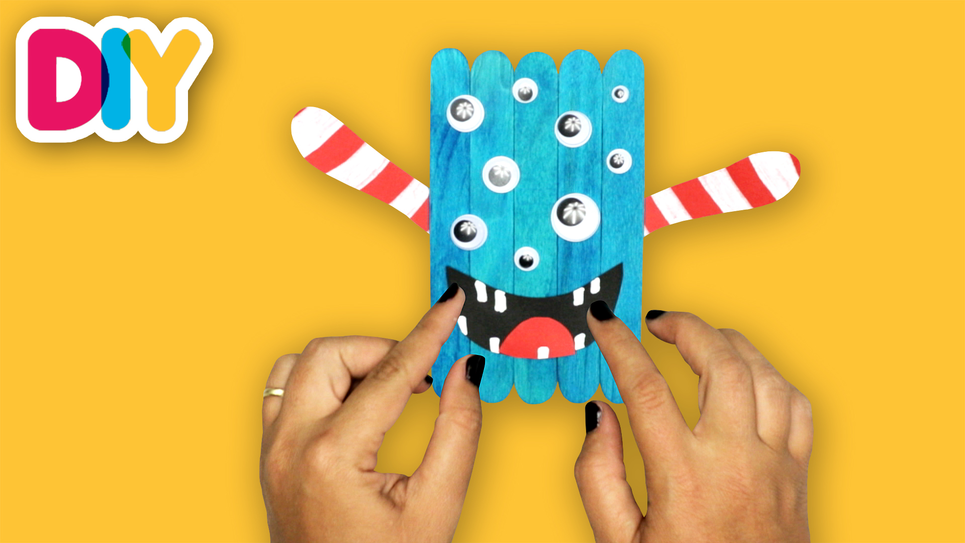 Crafts Monster | Popsicle Stick Craft