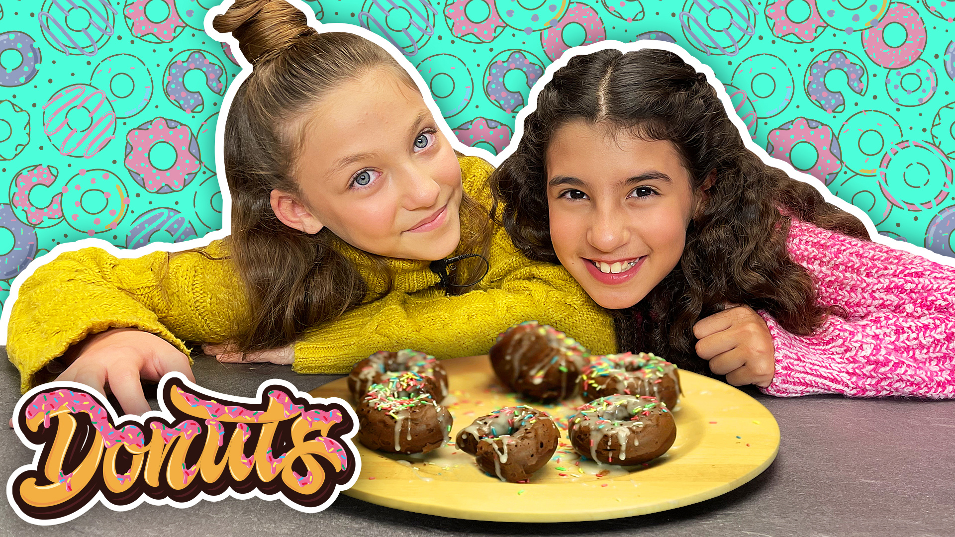 Σοκολατένια Ντόνατς | Μικροί Σκούφοι #5