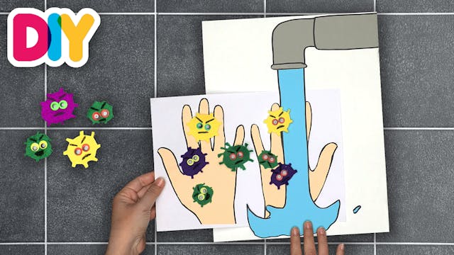 Wash Your Hands | Paper Craft