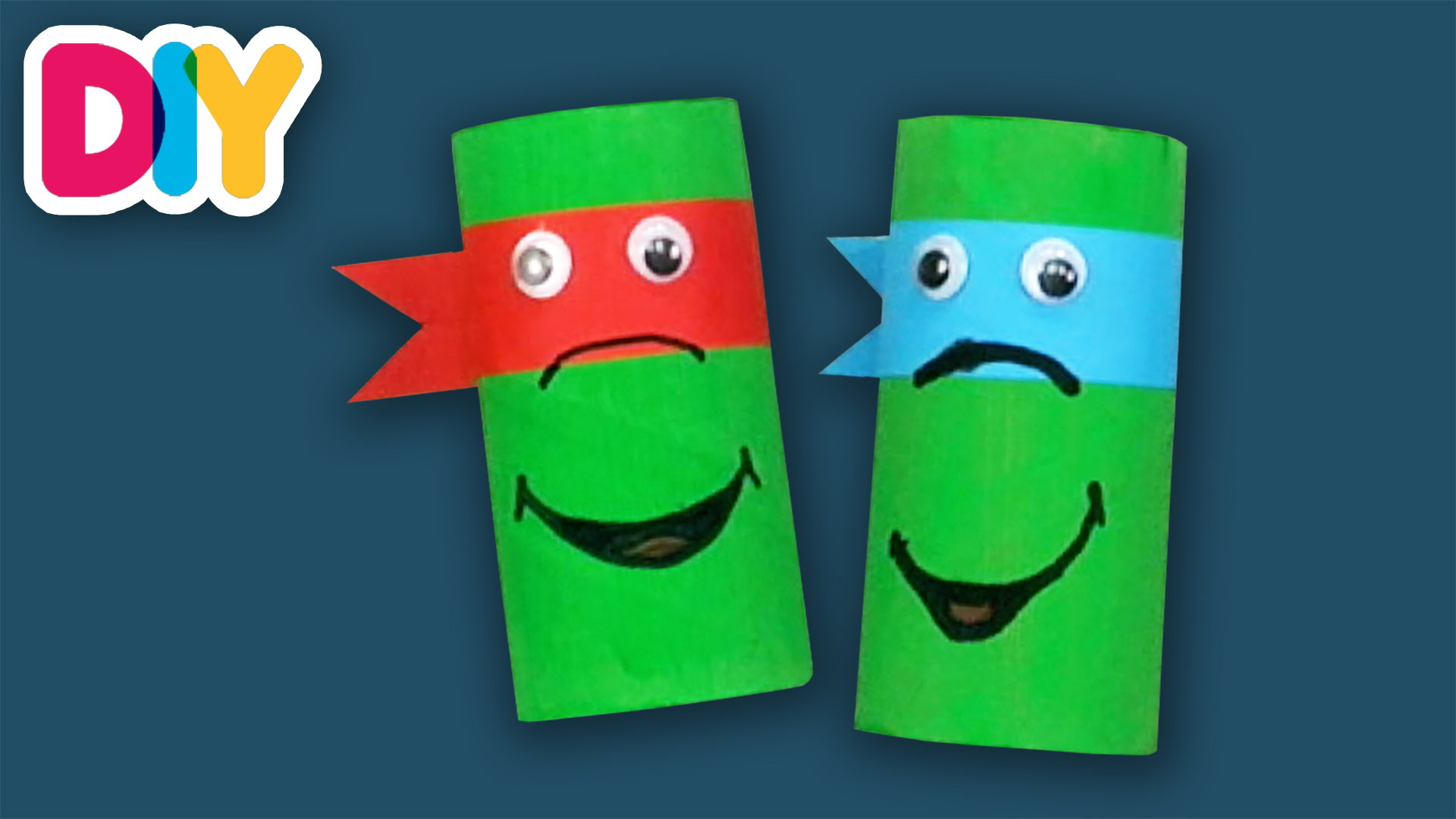 Teenage Mutant Ninja Turtles | Paper Roll Crafts