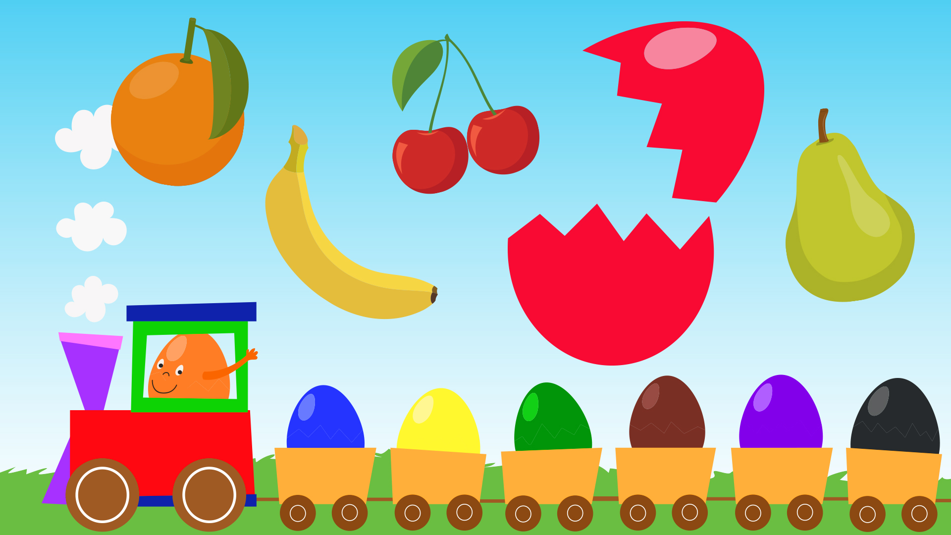 Learn Fruits and Colors