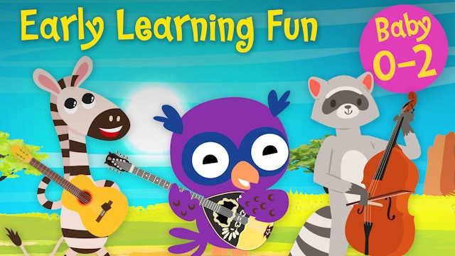 Stringed Instruments | Animals & Sounds Vol. 1 | Early Learning Fun