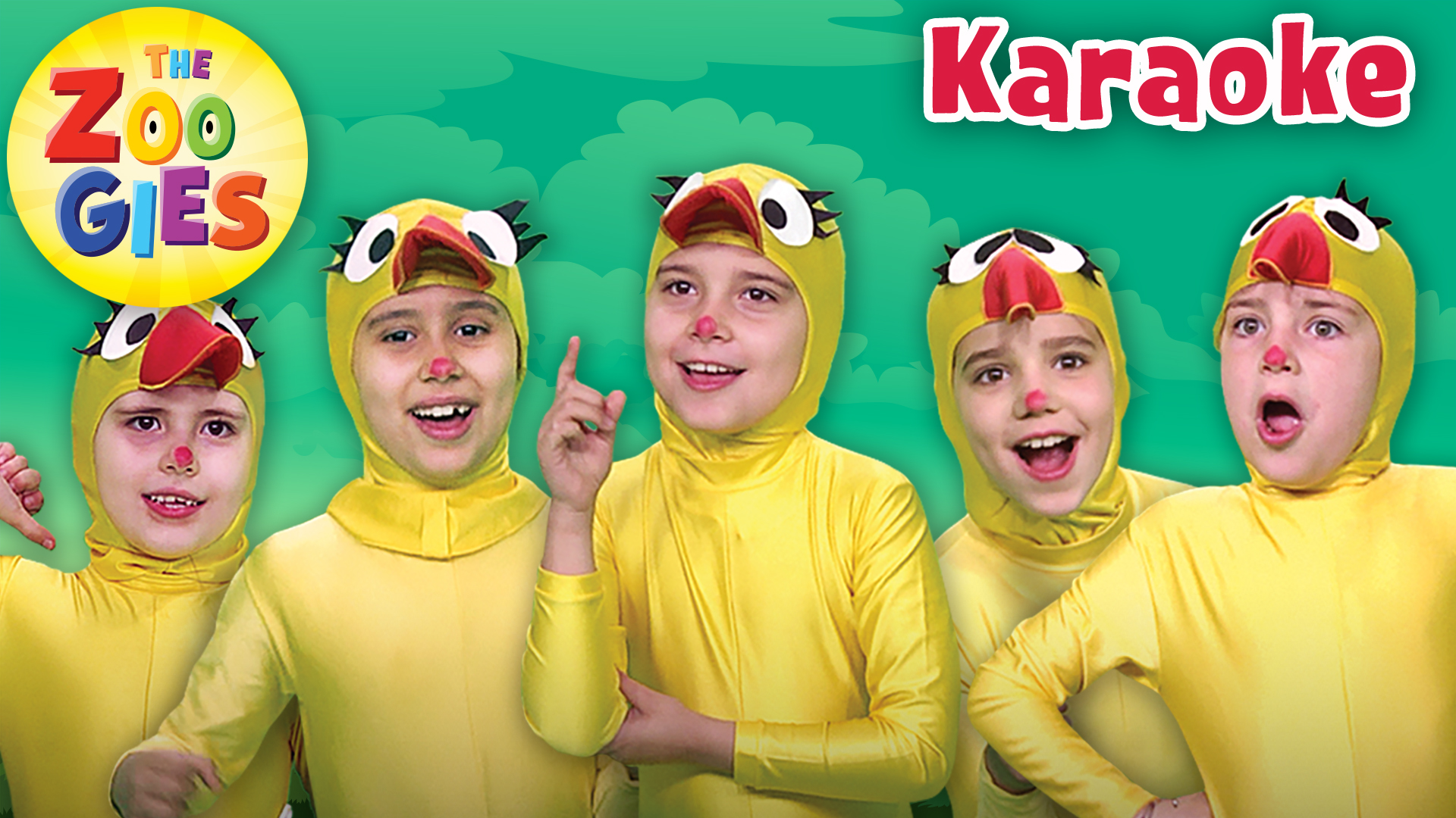 Five Little Ducks - The Zoogies | Karaoke