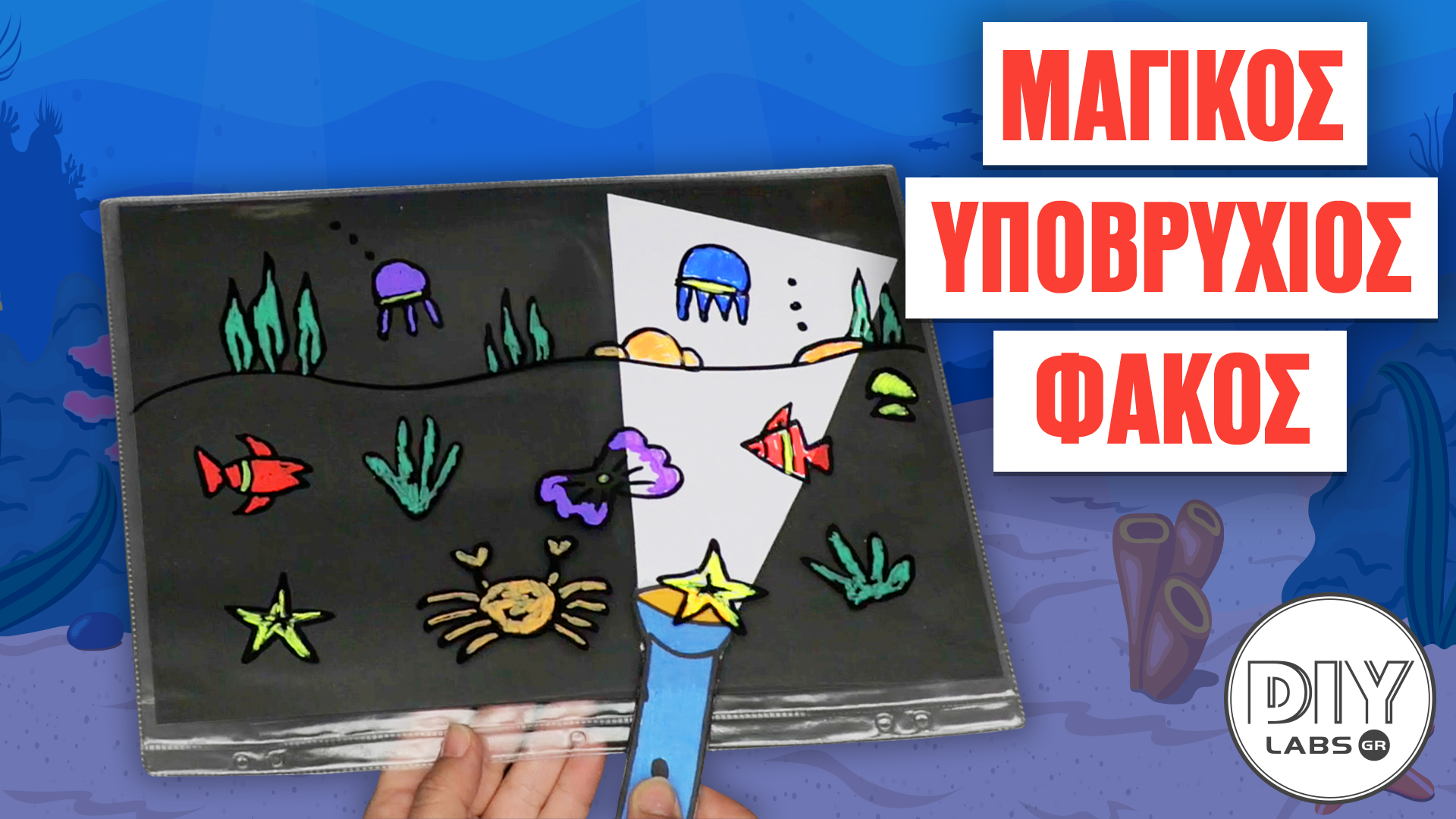 ΜΑΓΙΚΟΣ ΥΠΟΒΡΥΧΙΟΣ ΦΑΚΟΣ #DIYLabs