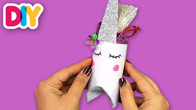 Unicorn Party Favors | Paper Roll Craft