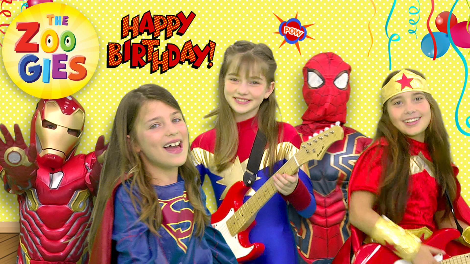Happy Birthday - The Zoogies | Superhero Version