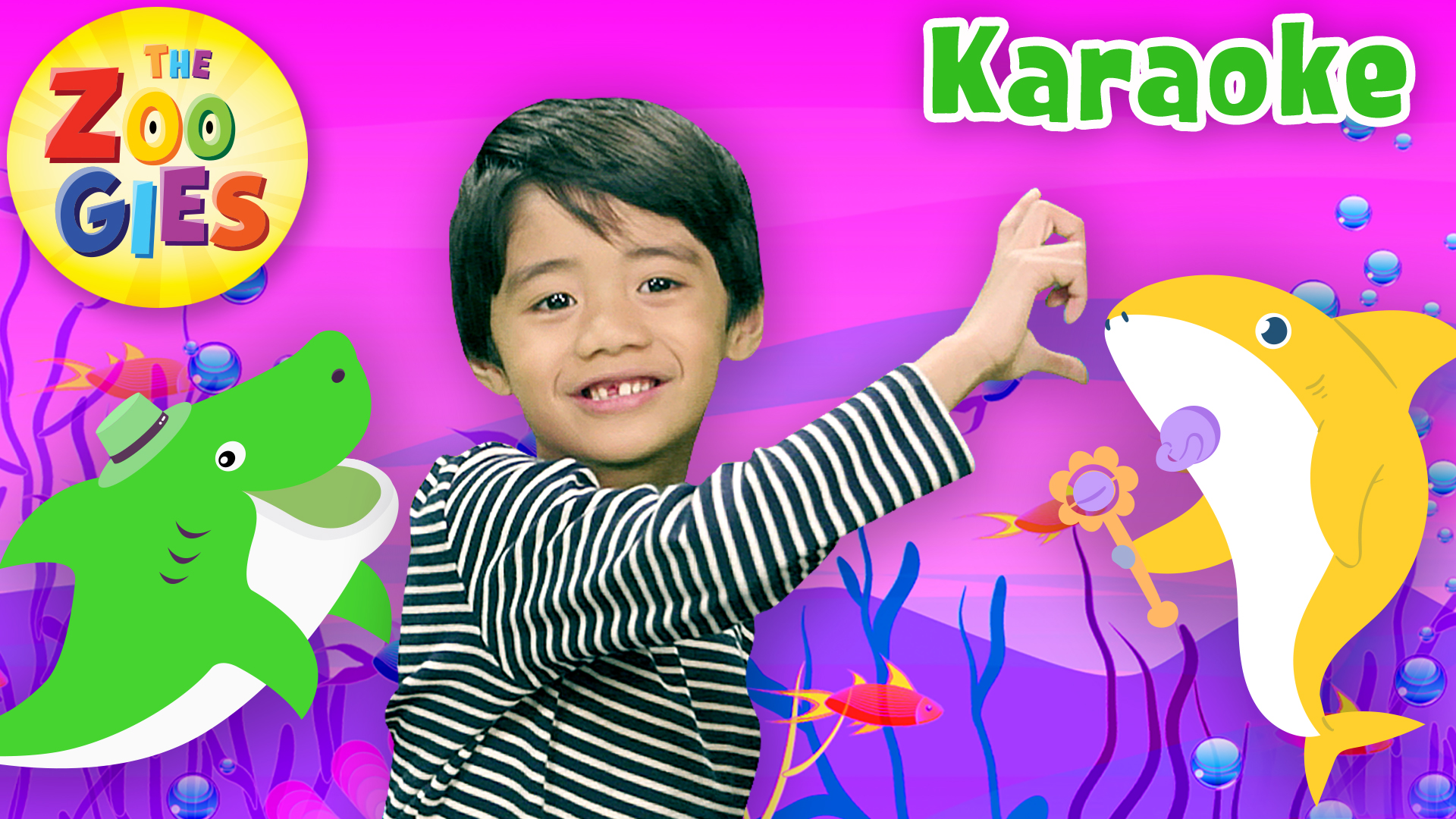 Baby Shark - The Zoogies | Karaoke