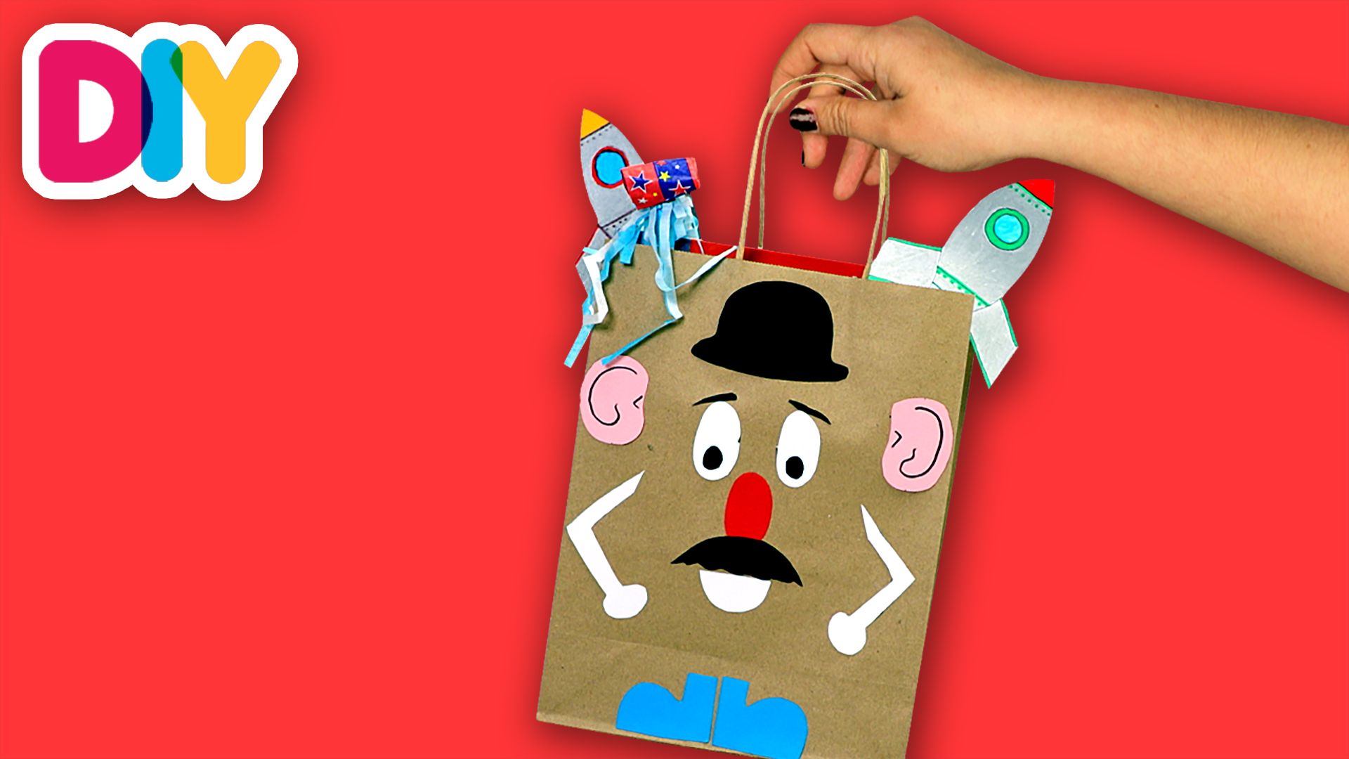 Mr Potato Head Goody Bag | Paper Bag Craft