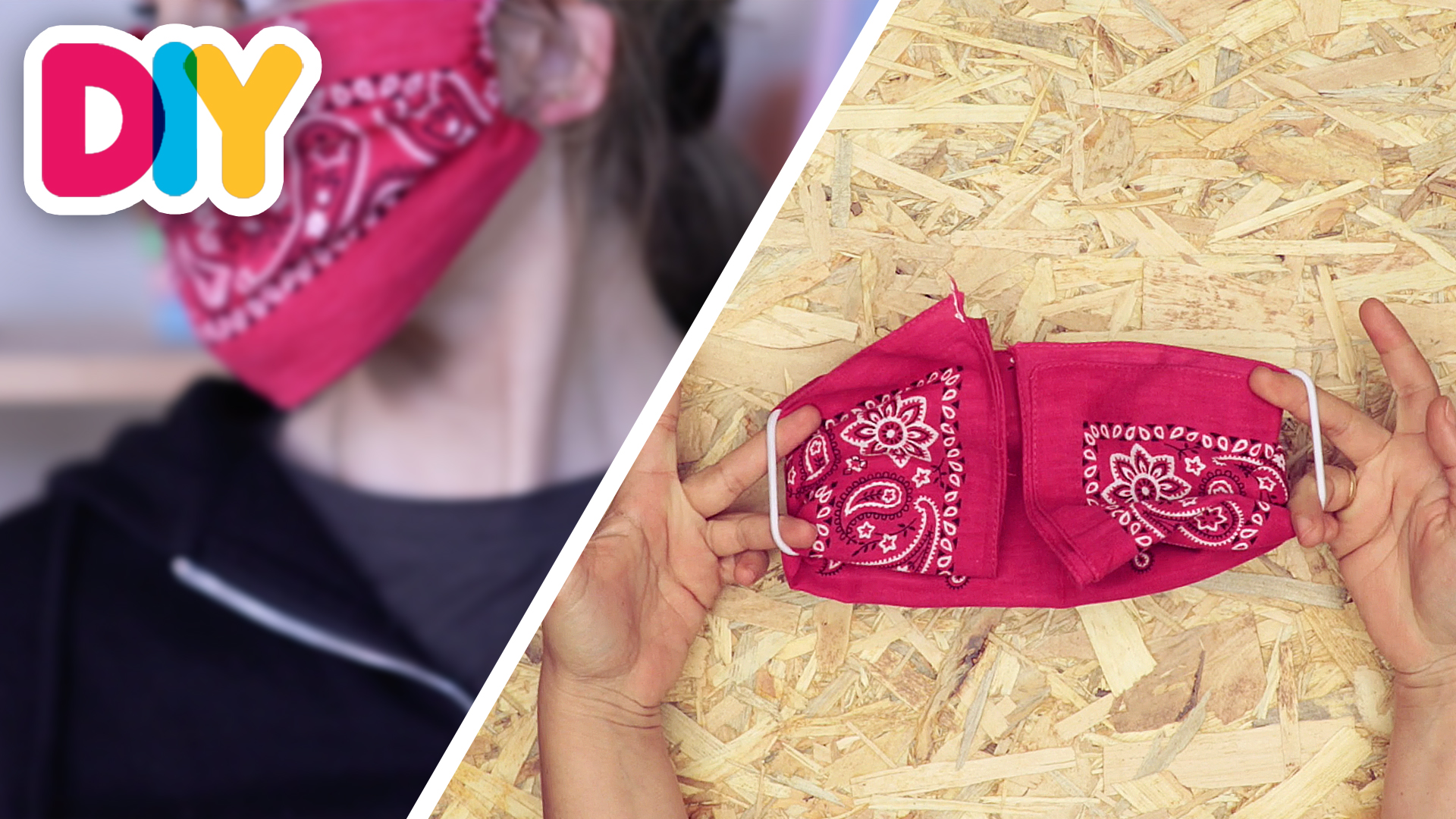 Easy Bandana Mask | Cloth Craft