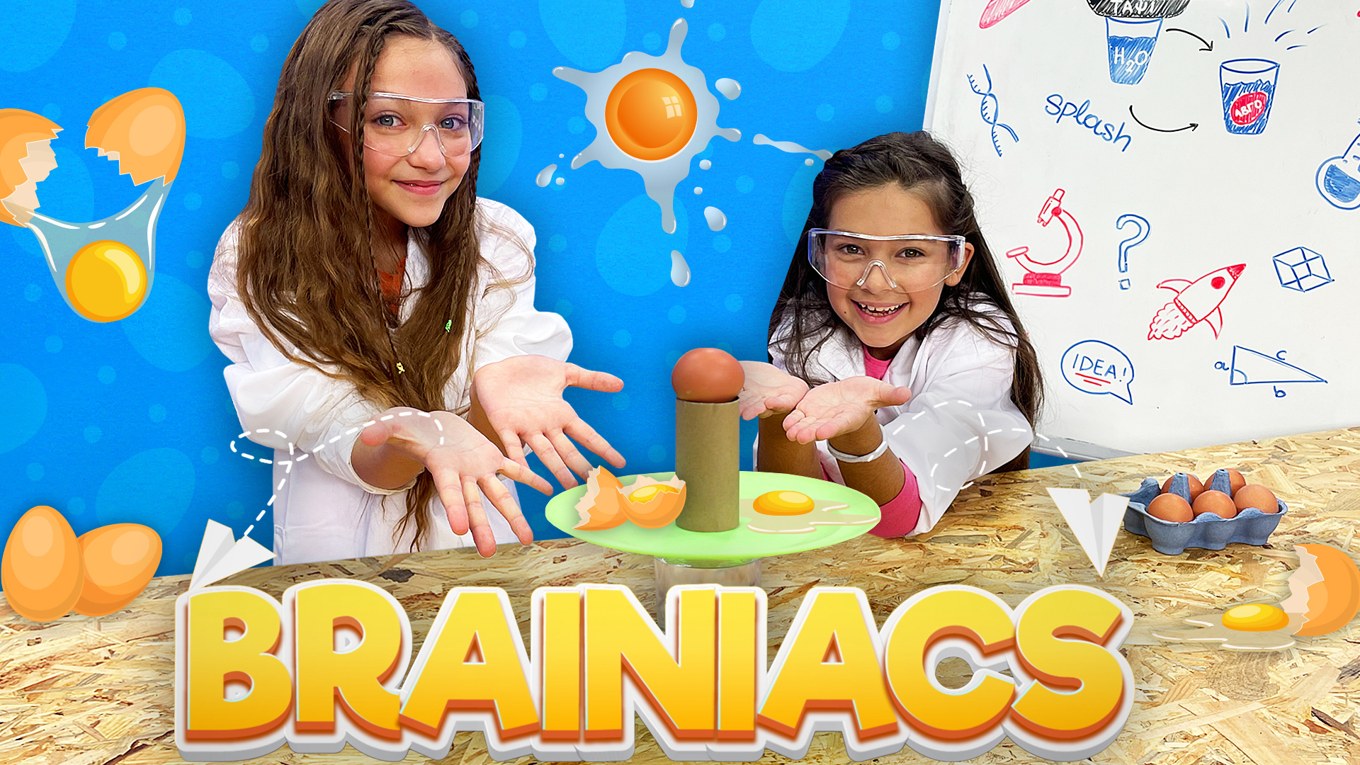 Πείραμα με αυγά και βαρύτητα! | Brainiacs #5