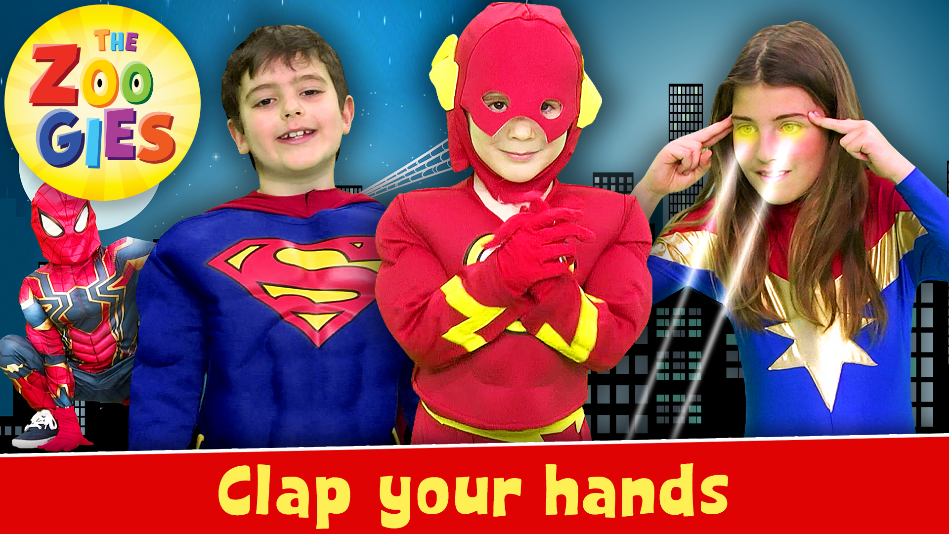 The Zoogies - Clap Your Hands | New Superhero Version