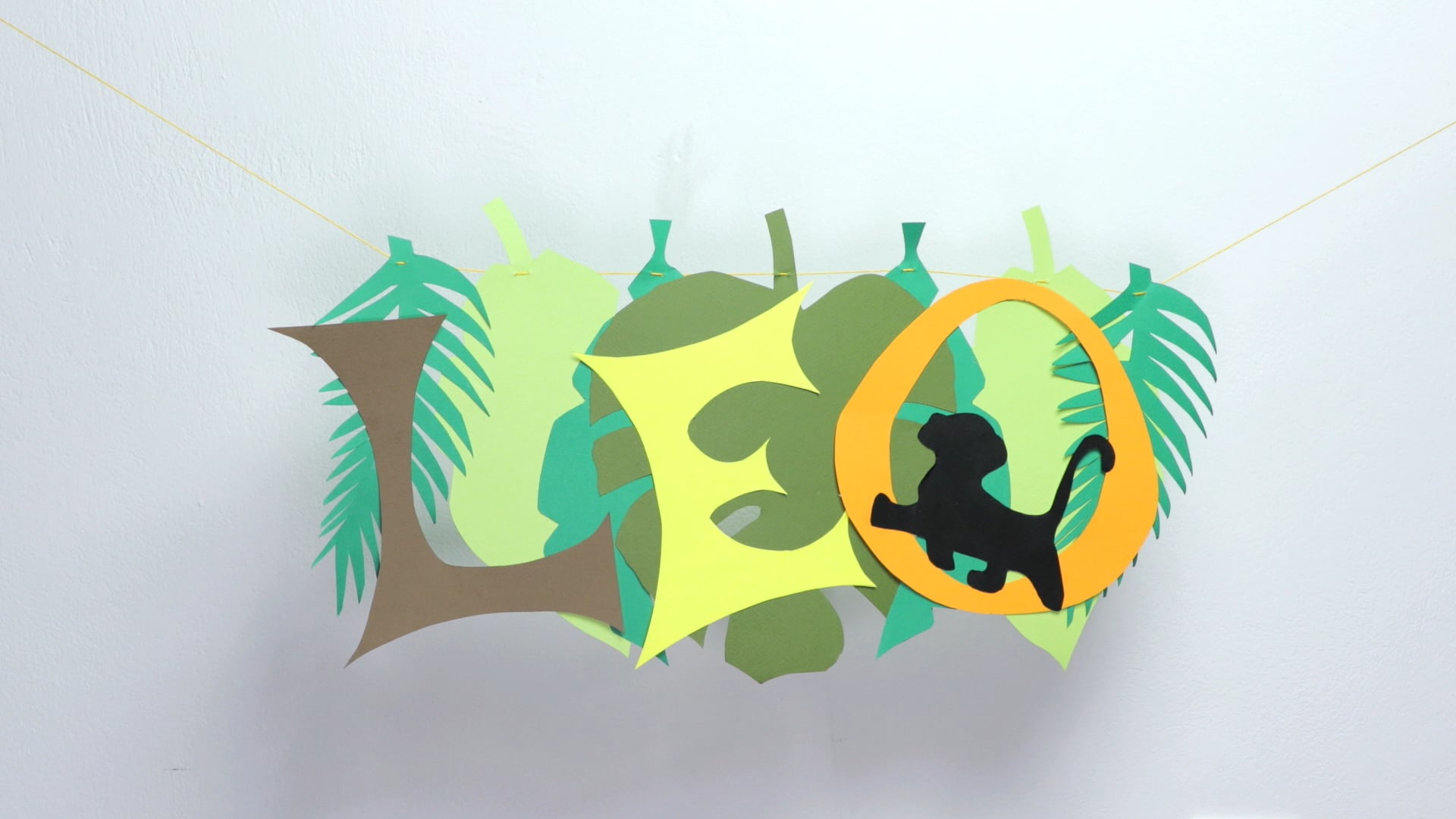 Lion King Party Banner | Paper Craft