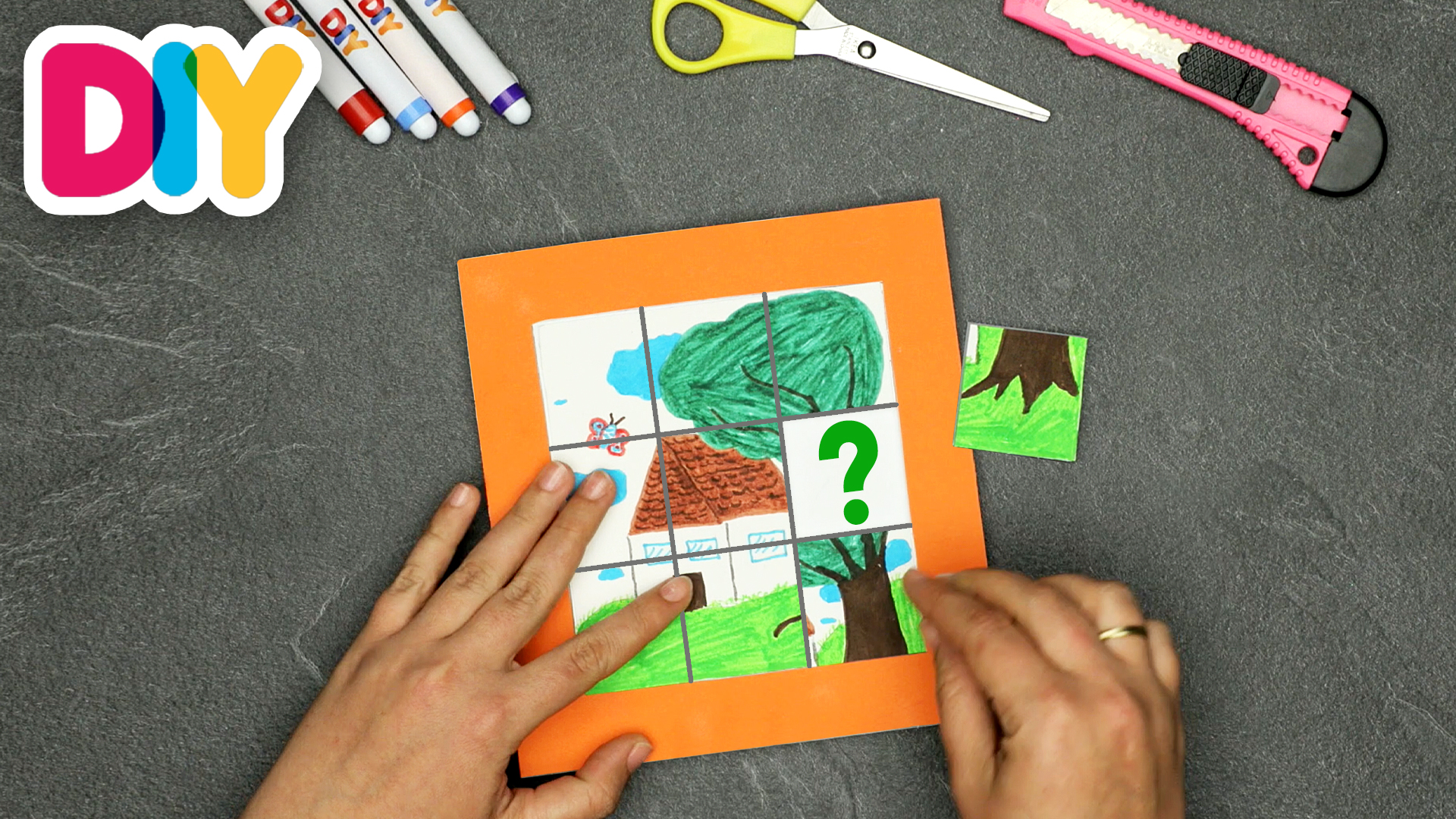 Cardboard Puzzle | Paper Craft