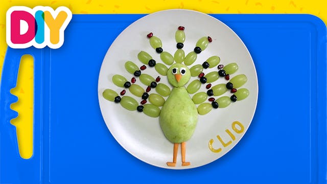 Peacock | Fruit snack