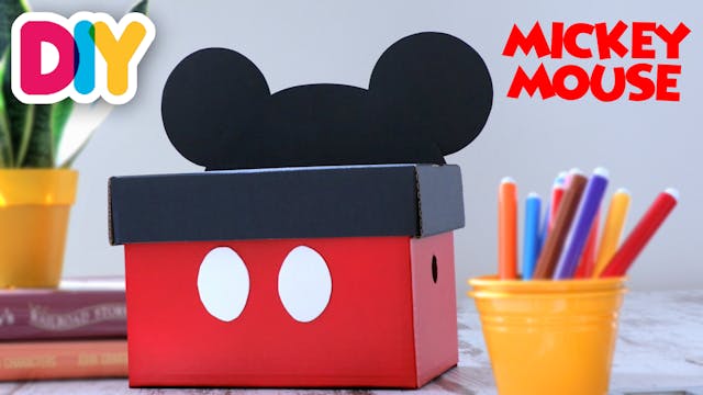 Mickey Mouse Box | Paper Craft