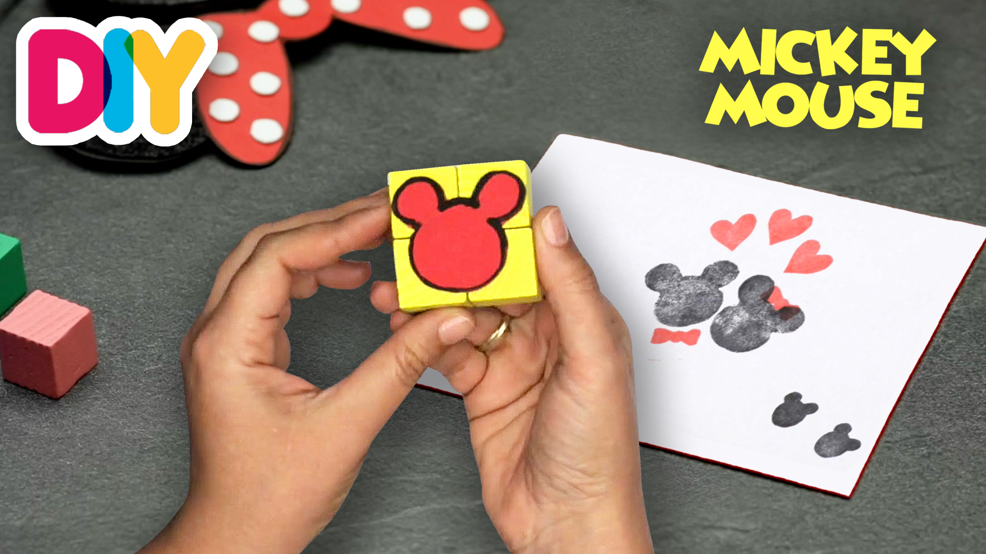 Mickey Stamp | Paper Craft
