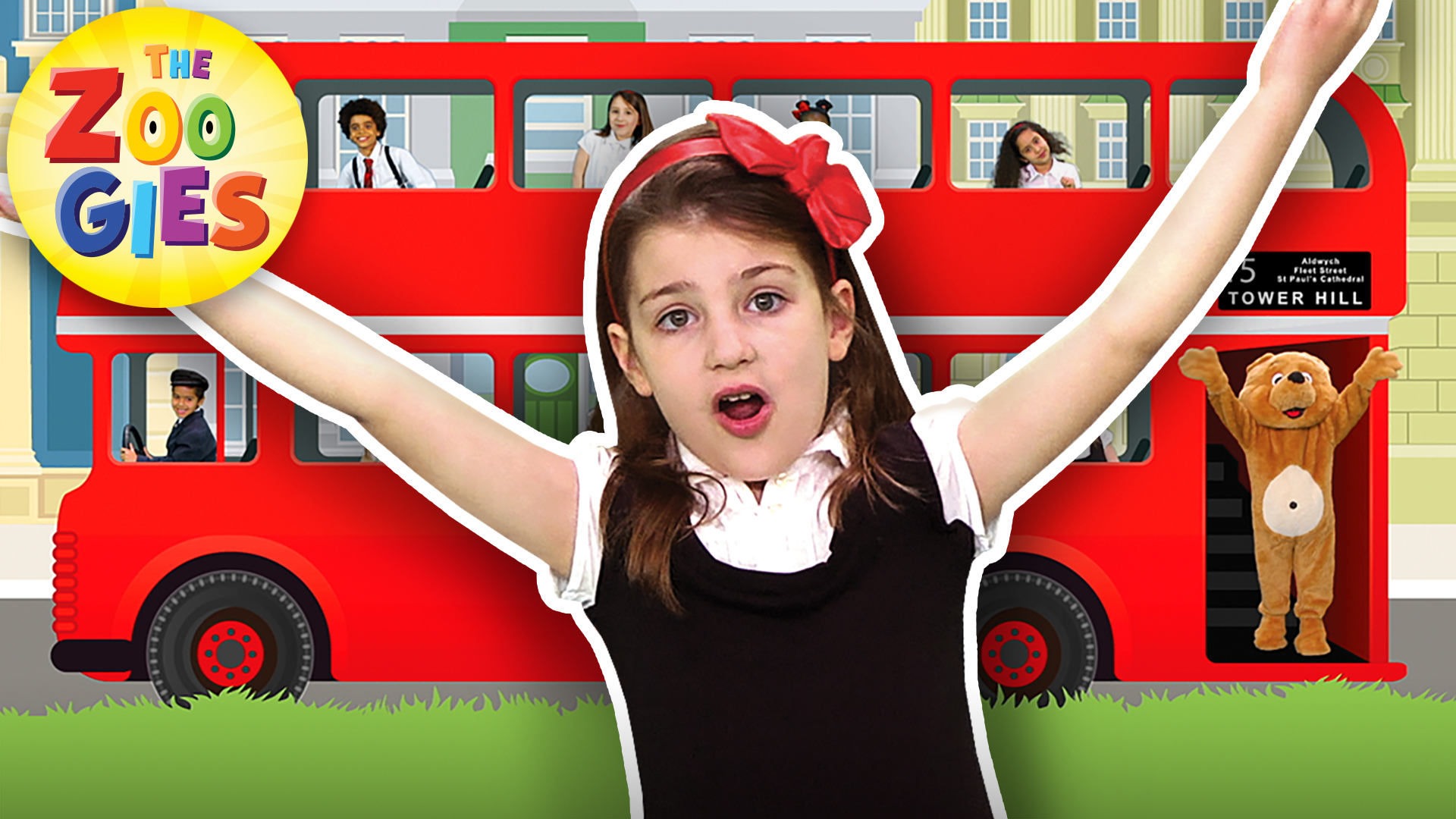 The Wheels on the Bus - The Zoogies | London Version