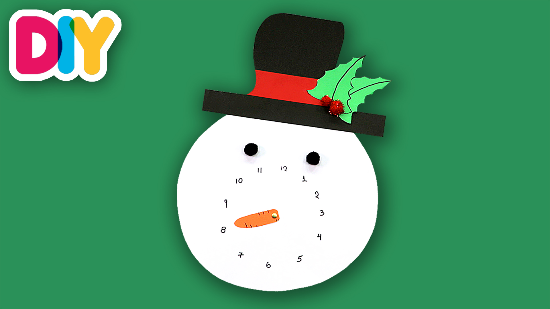 Snowman Countdown to Christmas | Paper Craft