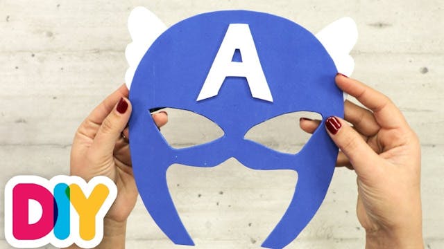 Captain America Mask | Paper Craft