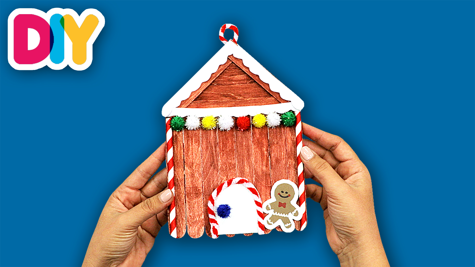 Gingerbread House | Popsicle Craft
