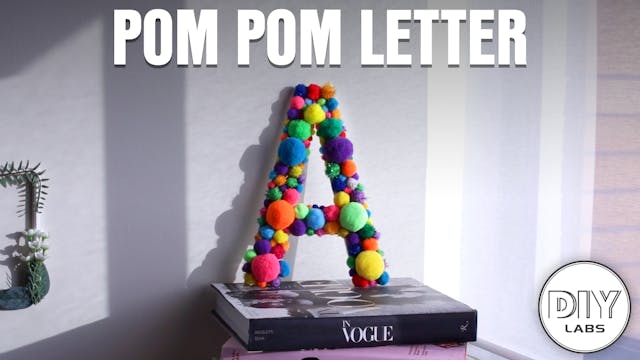 Pom Pom Letter