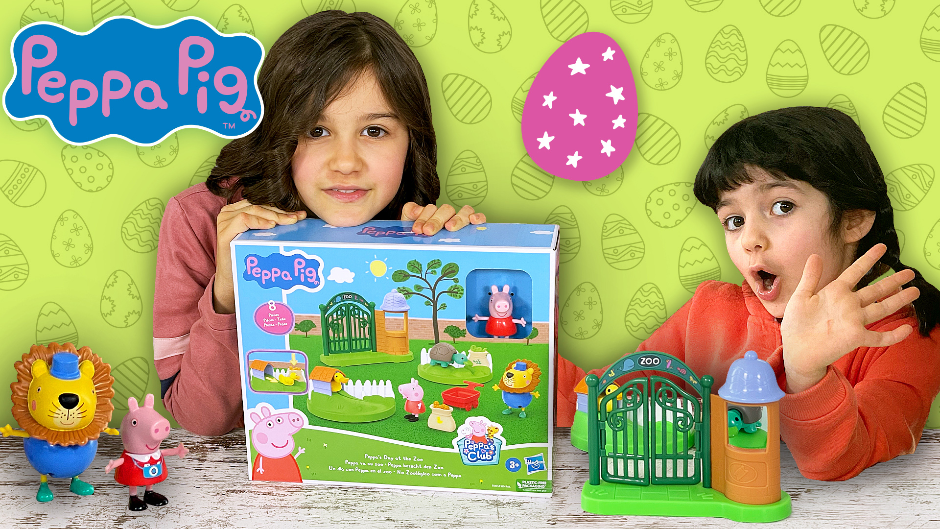 Παίζουμε με το ζωολογικό κήπο της Peppa Pig!