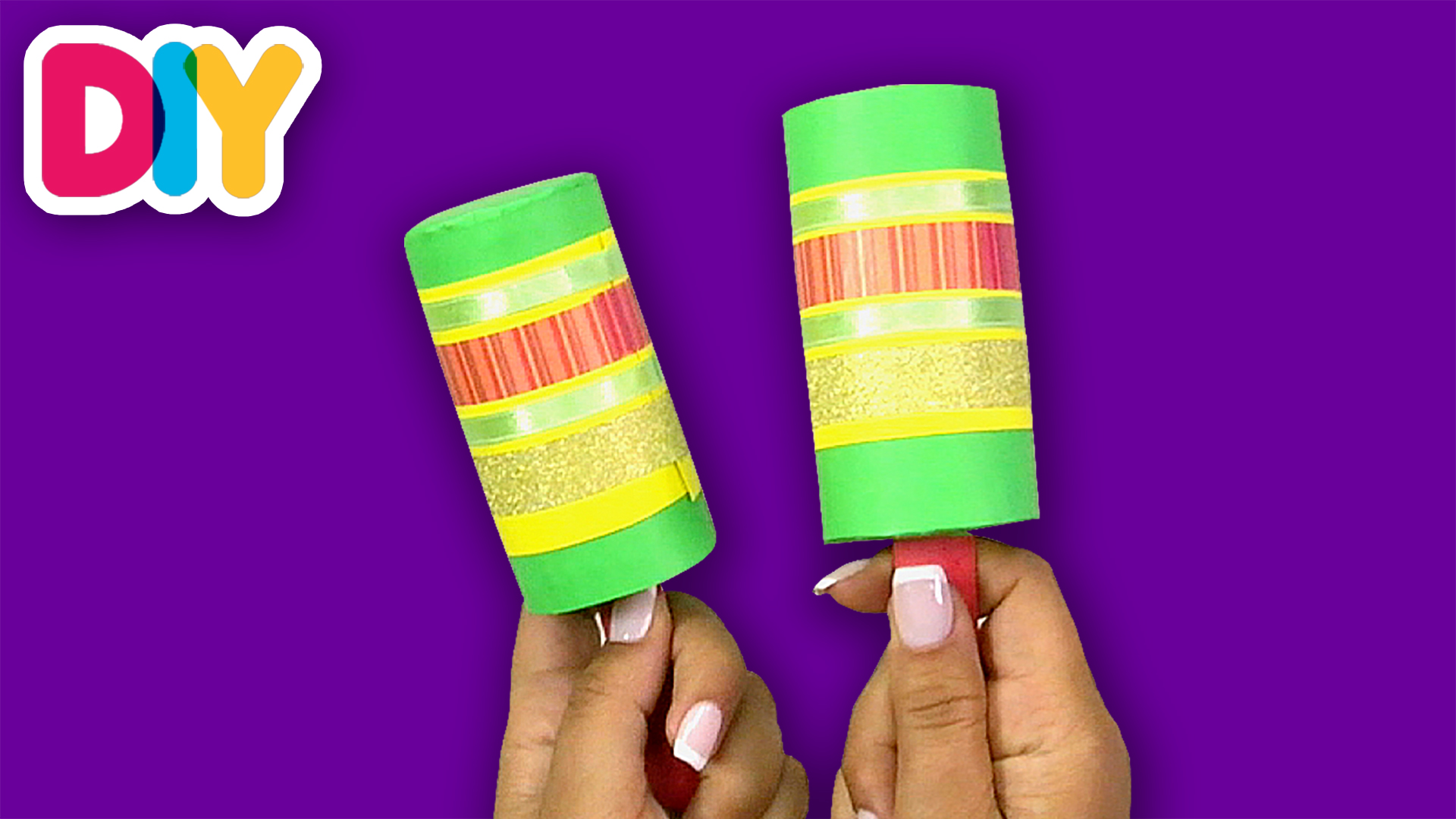 Maracas | Paper Roll Crafts