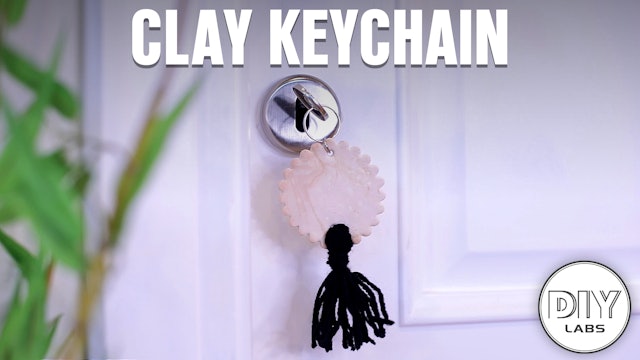 Clay Keychain